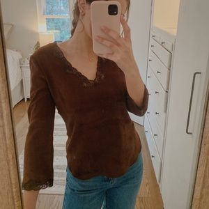 VINTAGE BROWN SHIRT